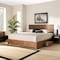 Baxton Studio Aras Modern Ash Walnut Brown Finished Wood King Size 3-Drawer Storage Bed 180-9421-9622-Zoro - alternate 10